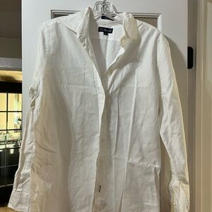 Faconnable White Women’s Button Down Shirt